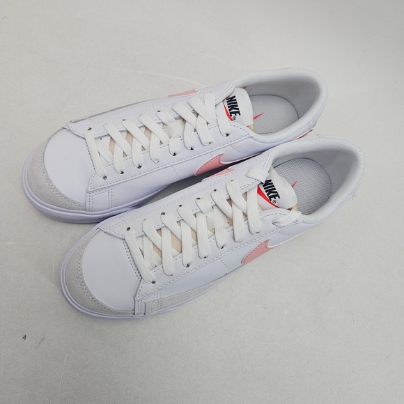 Nike Blazer Platform Low Womens 8.5 White Pink Glaze walking shoes US Size - Picture 15 of 16